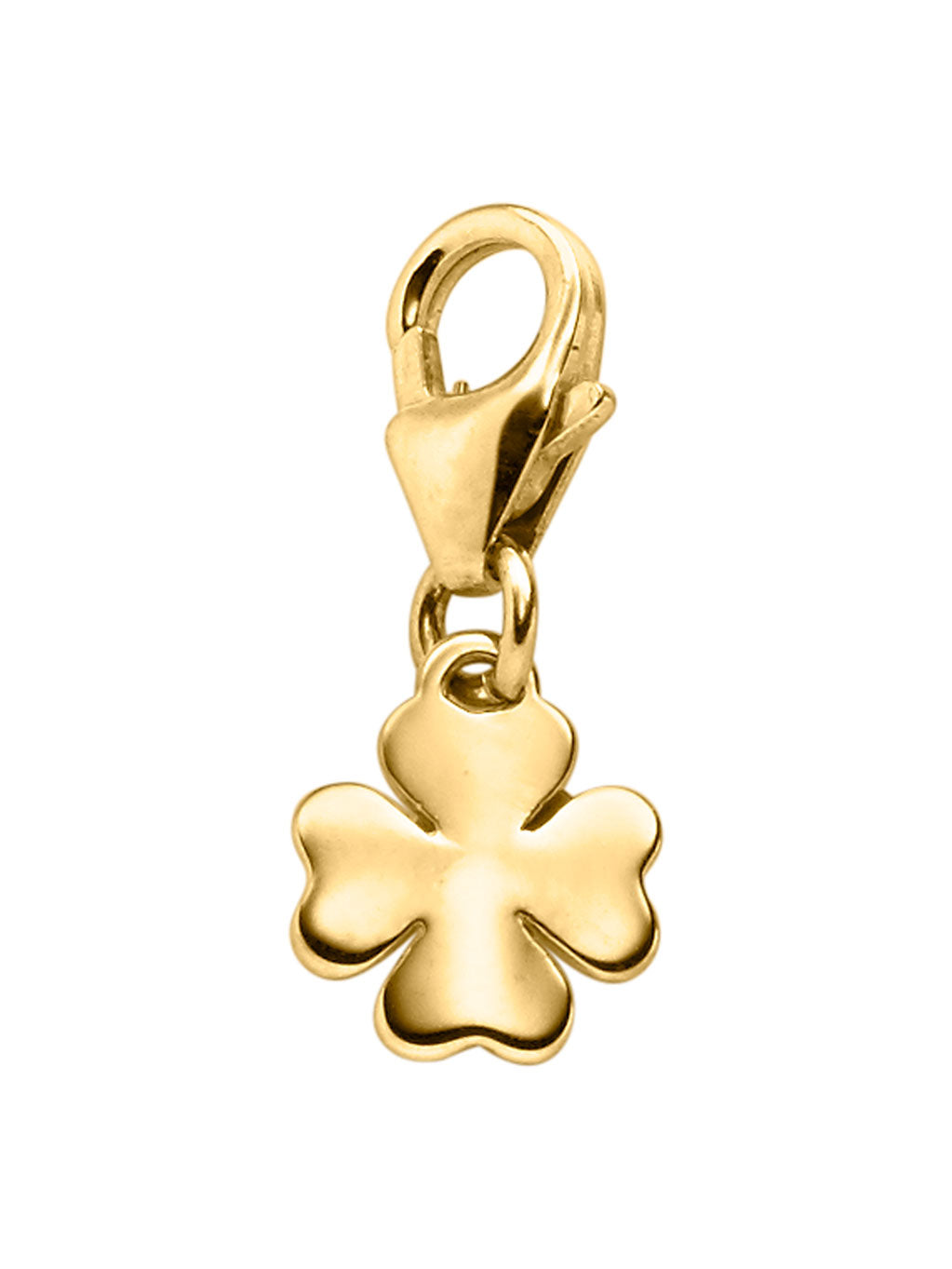 Produktbild von Charm-Anhänger Kleeblatt