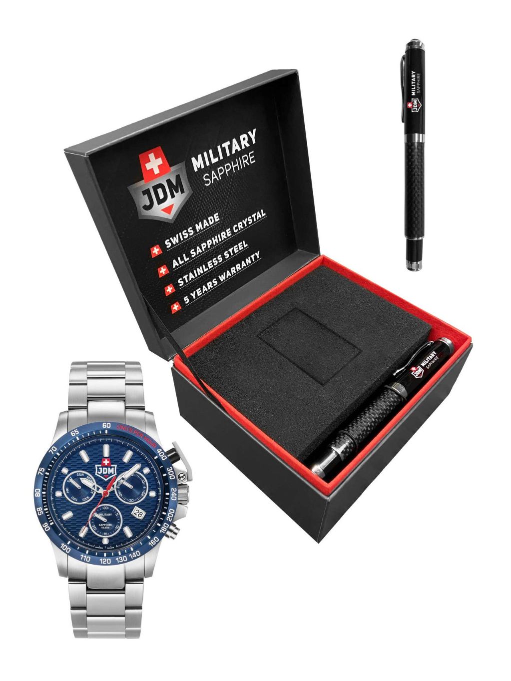 Produktbild von Herrenuhr Military mit Tintenschreiber