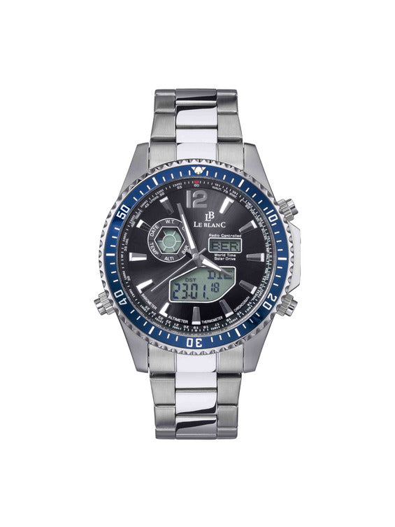Produktbild von Herren-Funk-Solar-Chronograph Altair